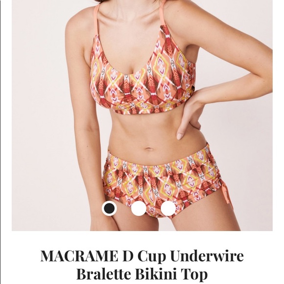 La vie En Rose swim top XXL d-cup new with tags - Picture 1 of 8